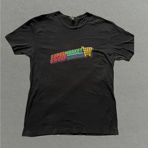 Men’s Supermarket Sweep TV Show T-Shirt. Size L.